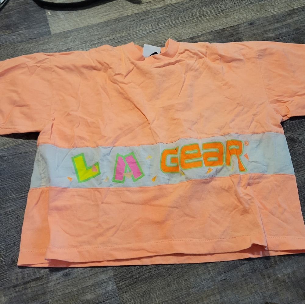 L.a. gear vintage crop top